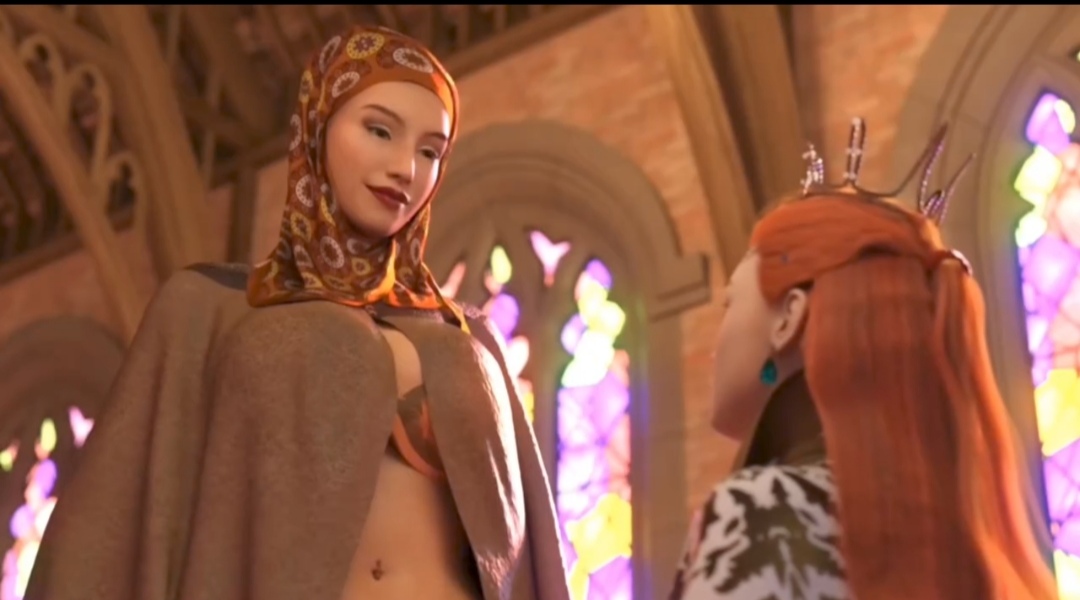 a man making a silly face with his hands